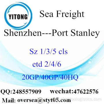 Shenzhen Port Seefracht Versand nach Port Stanley